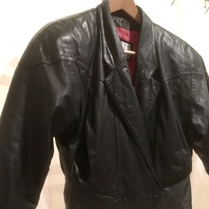 Vintage leather jacket